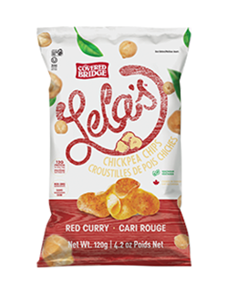 Lela’s Red Curry Chickpea Chips